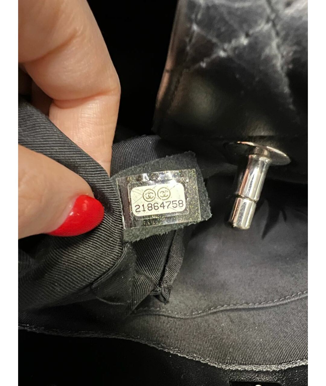 CHANEL Черная кожаная сумка тоут, фото 4