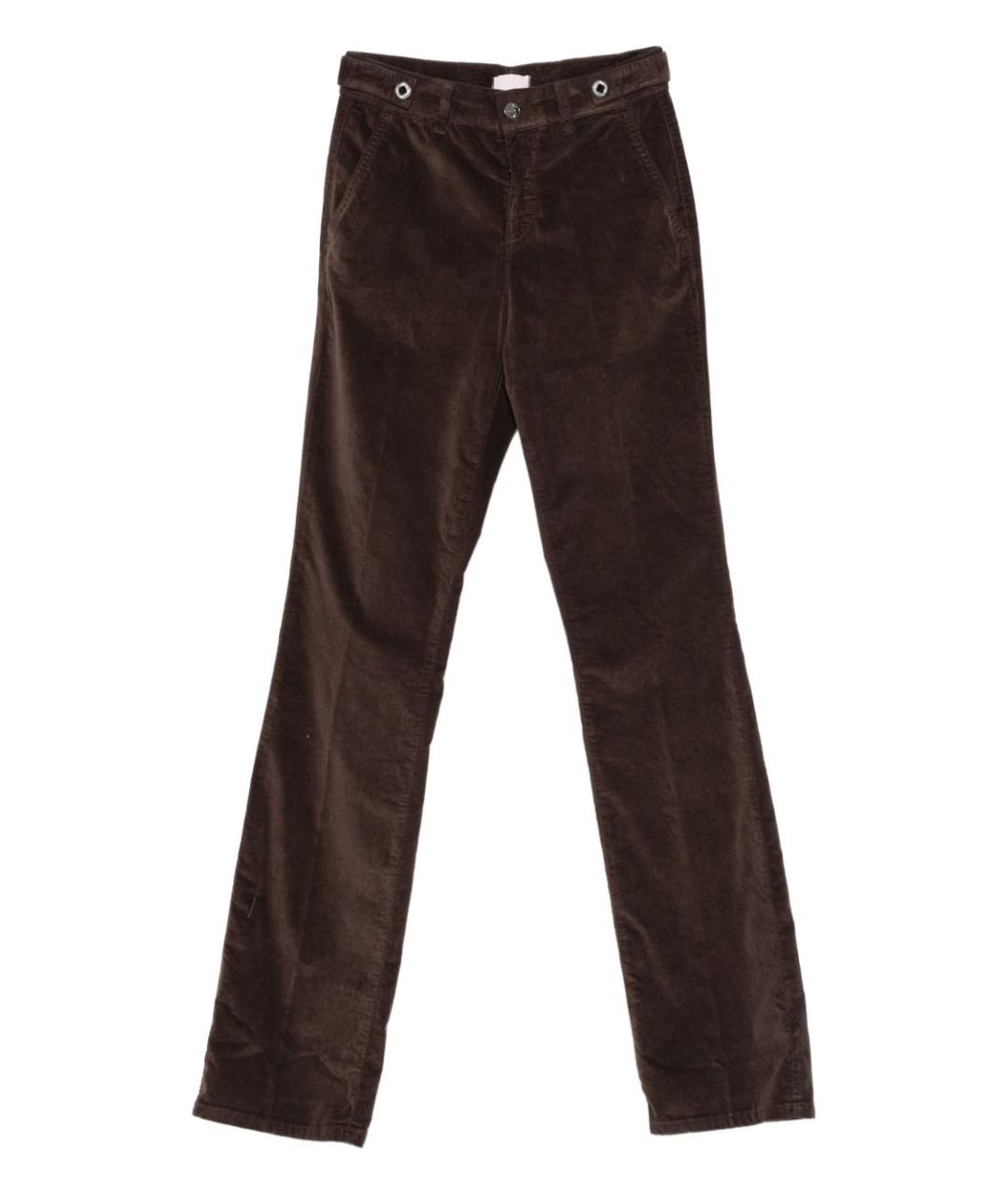 LIU JO Коричневые прямые джинсы, фото 1