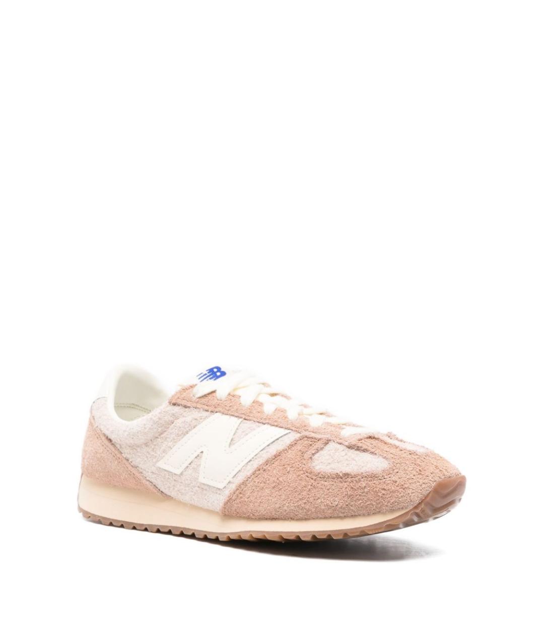 NEW BALANCE Розовые замшевые кроссовки, фото 4