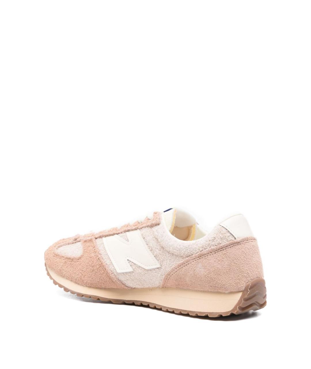 NEW BALANCE Розовые замшевые кроссовки, фото 2