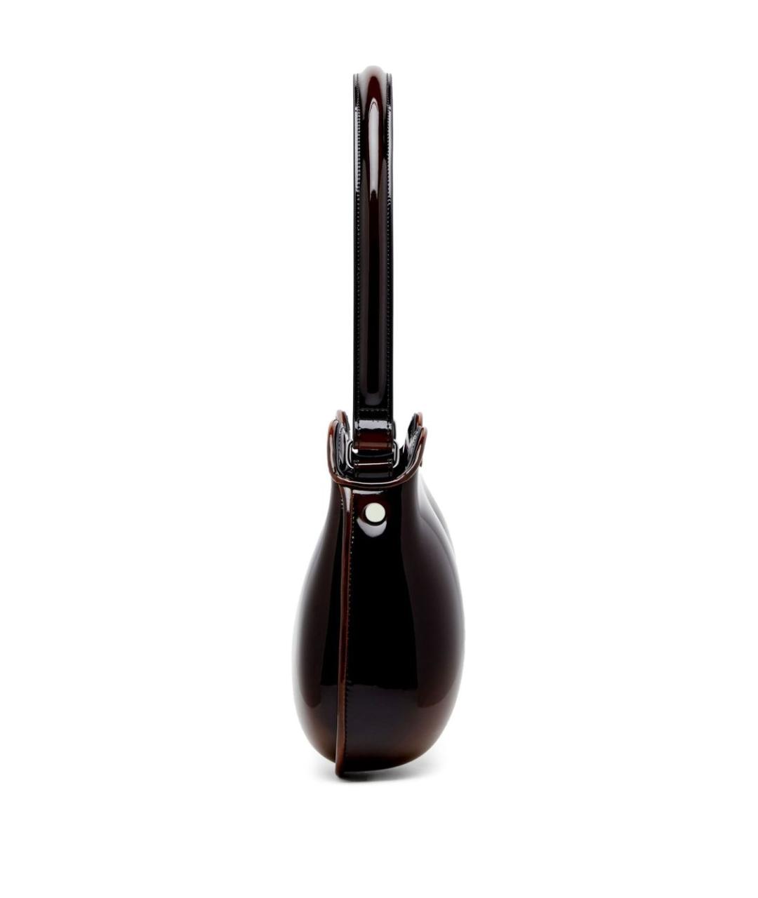 DIESEL Коричневая сумка через плечо из искусственной кожи, фото 3