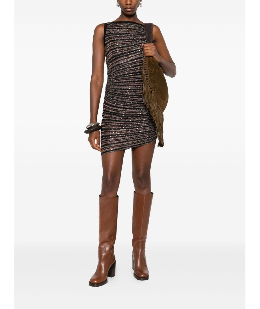 MISSONI Мульти вискозное повседневное платье, фото 2