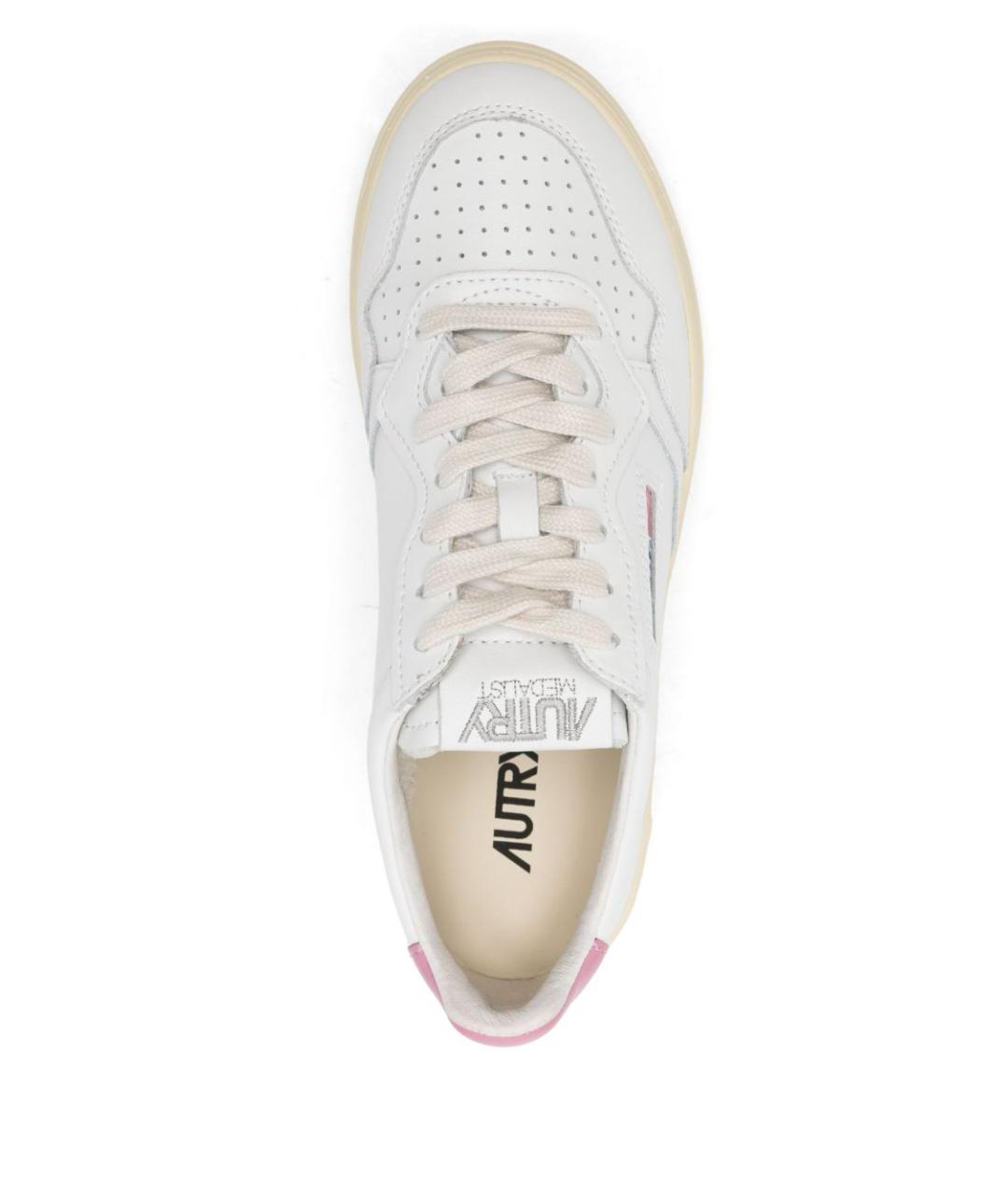 AUTRY Белые кожаные кеды, фото 3