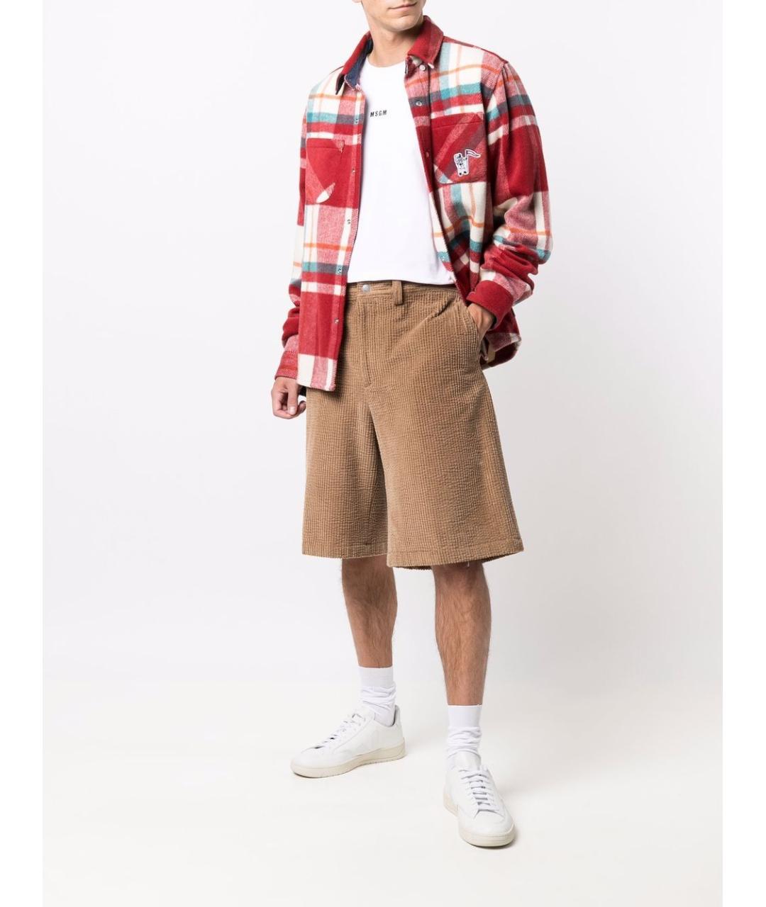 MSGM Белая хлопковая футболка, фото 3