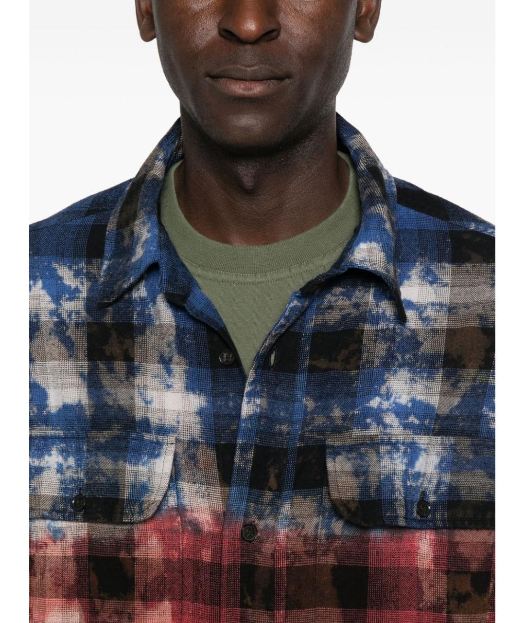 PALM ANGELS Мульти хлопковая кэжуал рубашка, фото 2