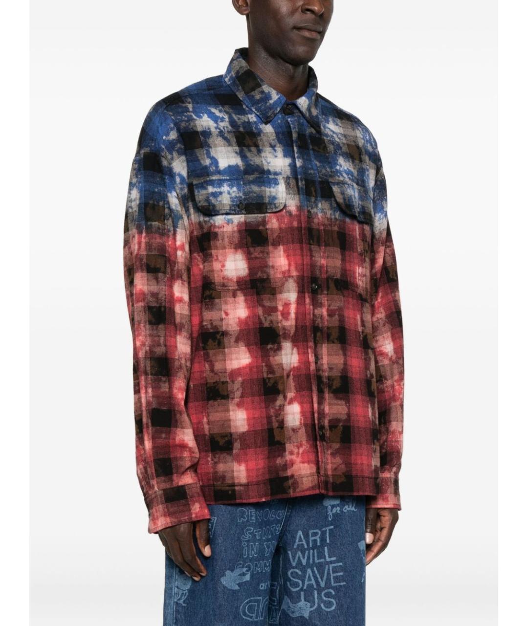 PALM ANGELS Мульти хлопковая кэжуал рубашка, фото 5