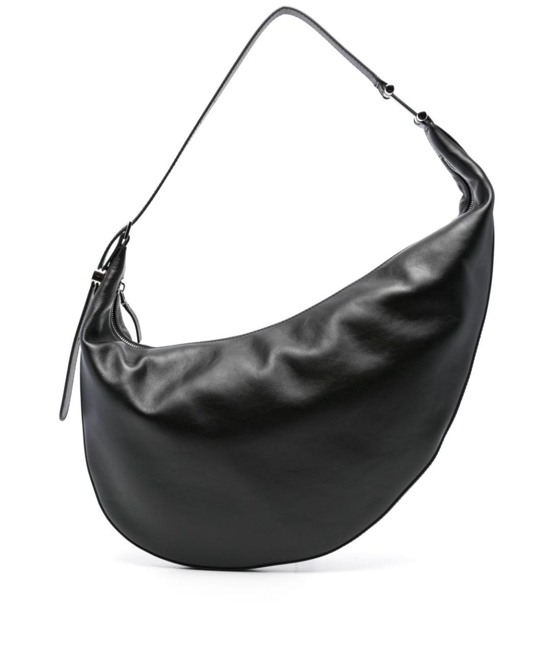 MARNI Черная кожаная сумка через плечо, фото 1