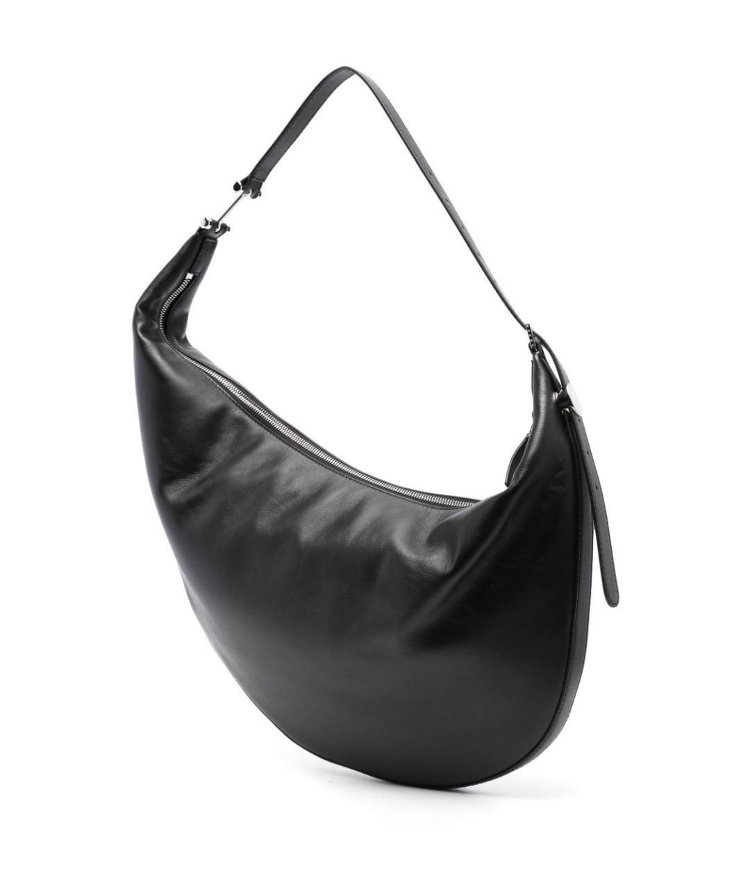 MARNI Черная кожаная сумка через плечо, фото 5