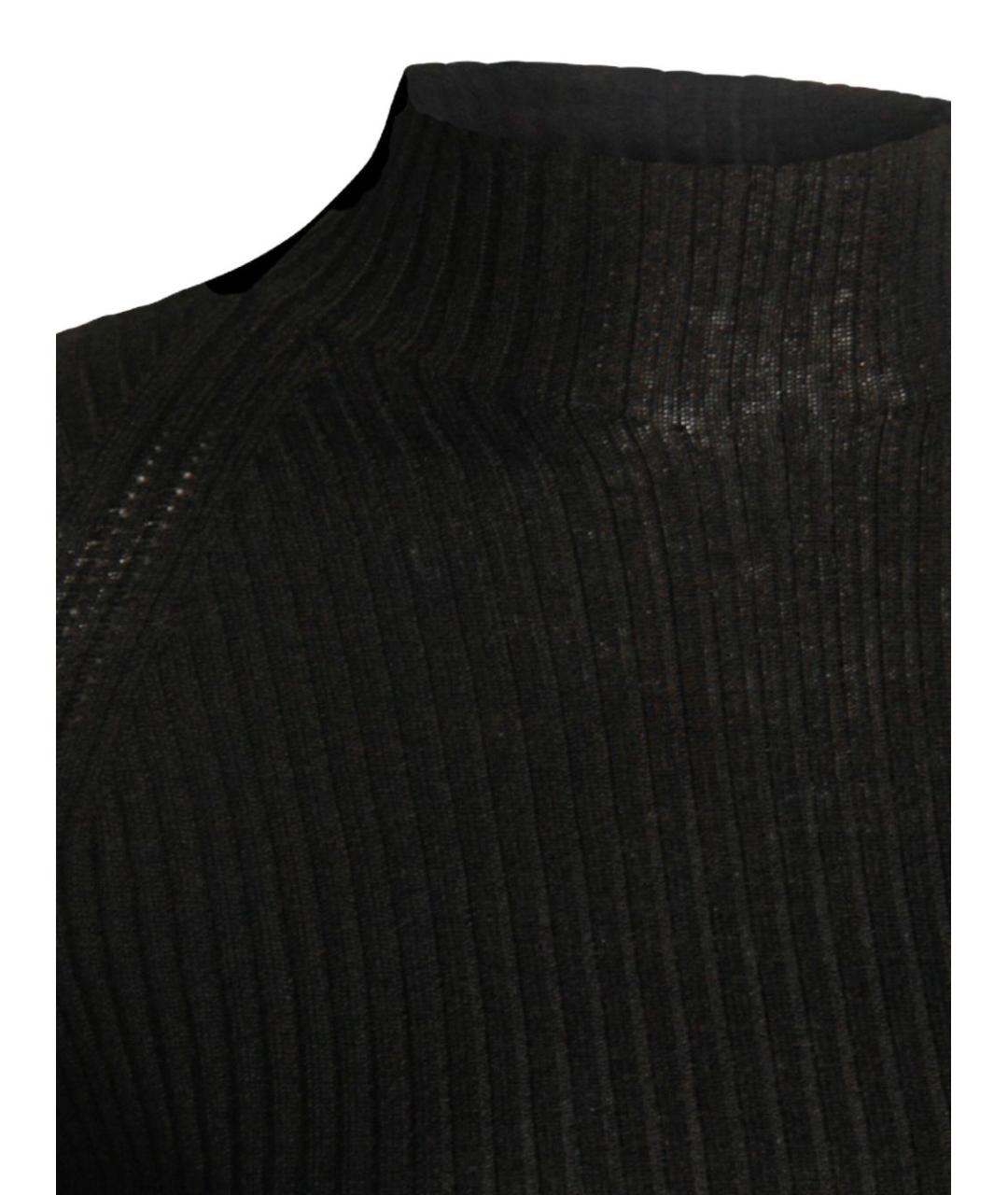 TWIN-SET Черный шерстяной джемпер / свитер, фото 5