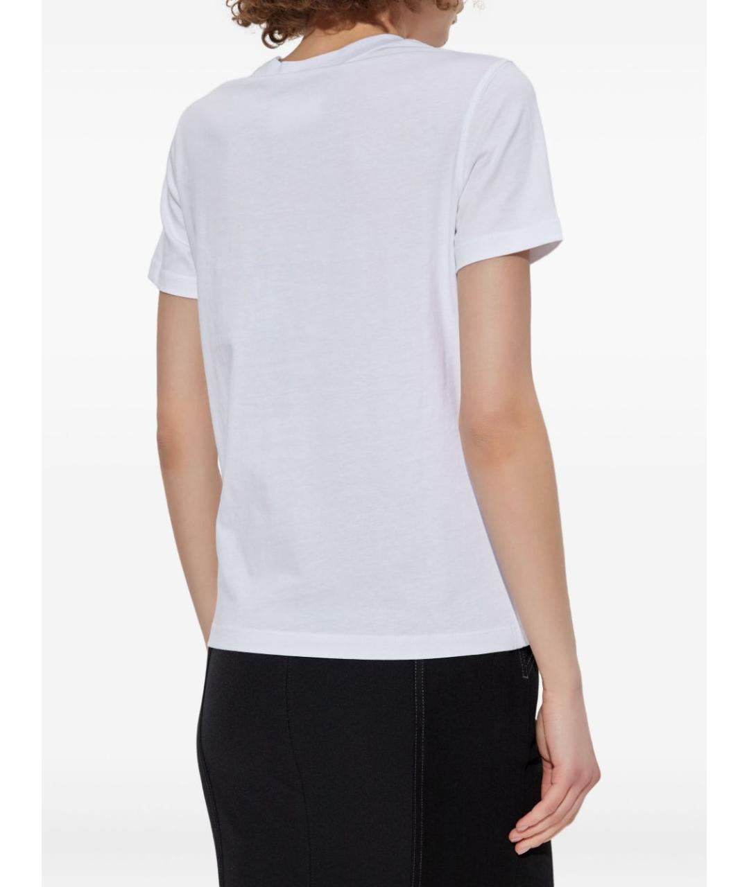 VERSACE JEANS COUTURE Белая хлопковая футболка, фото 4