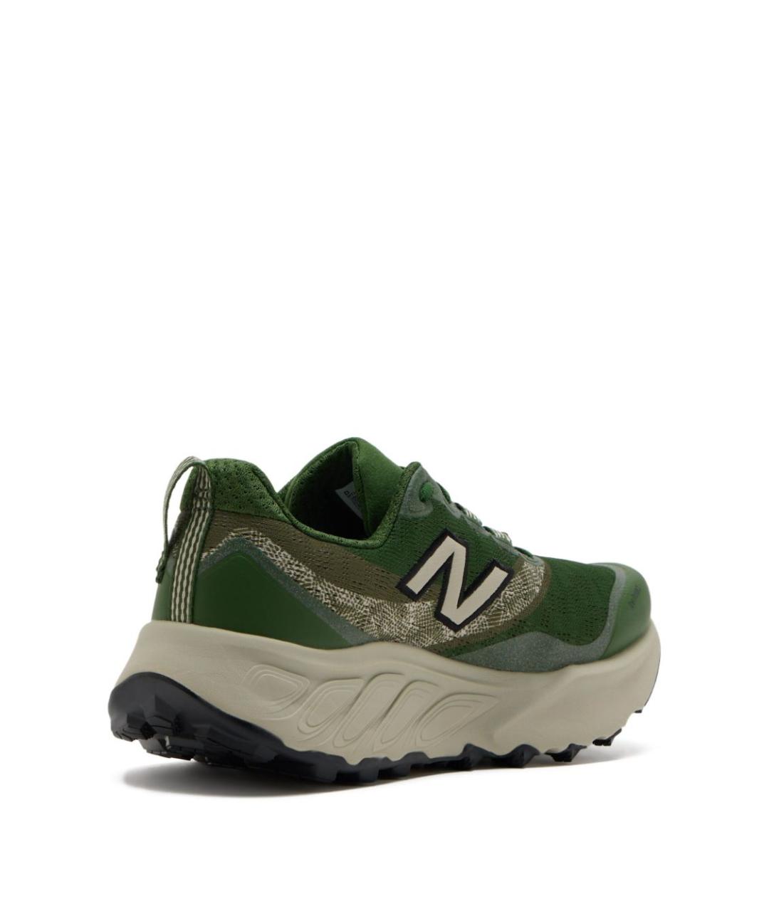 NEW BALANCE Зеленые текстильные низкие кроссовки / кеды, фото 4