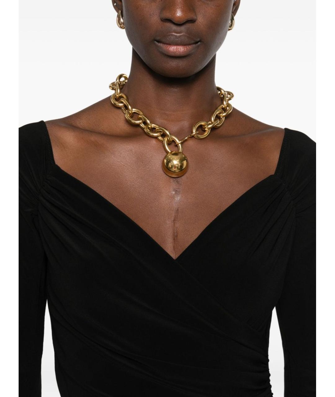 NORMA KAMALI Черное полиэстеровое боди, фото 4