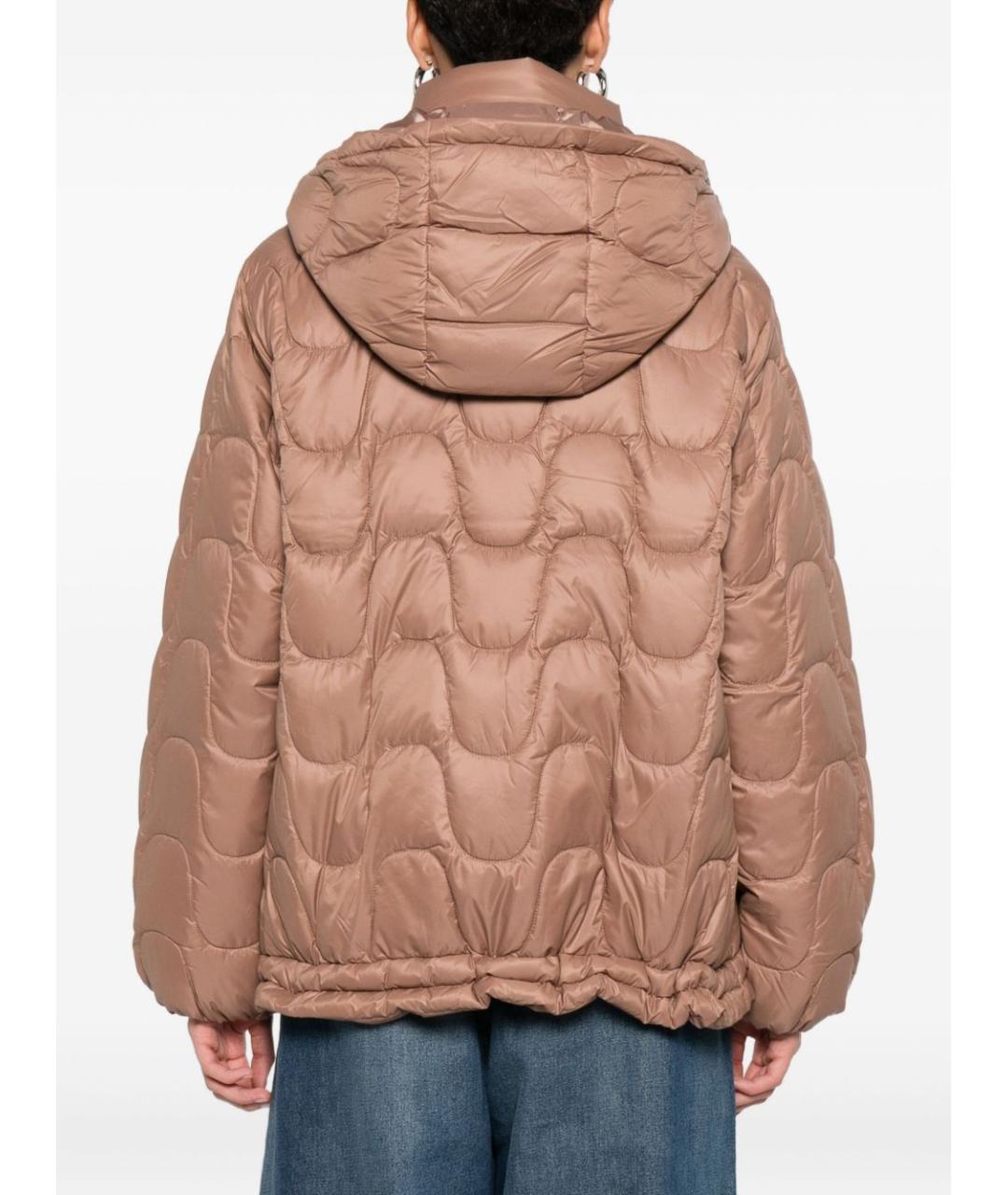 LIU JO Бежевая полиамидовая куртка, фото 2
