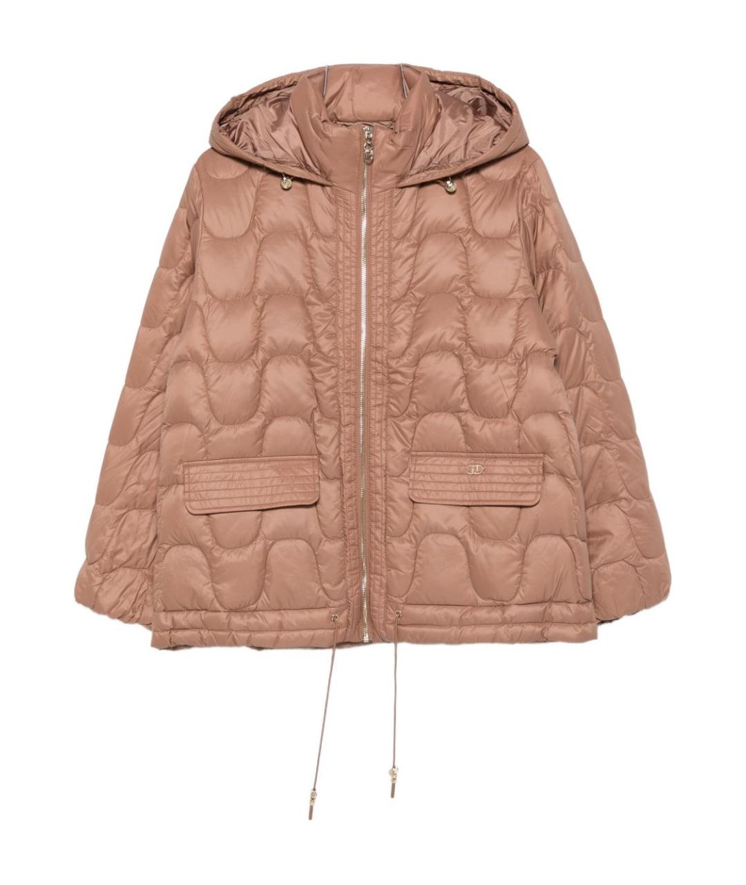 LIU JO Бежевая полиамидовая куртка, фото 1