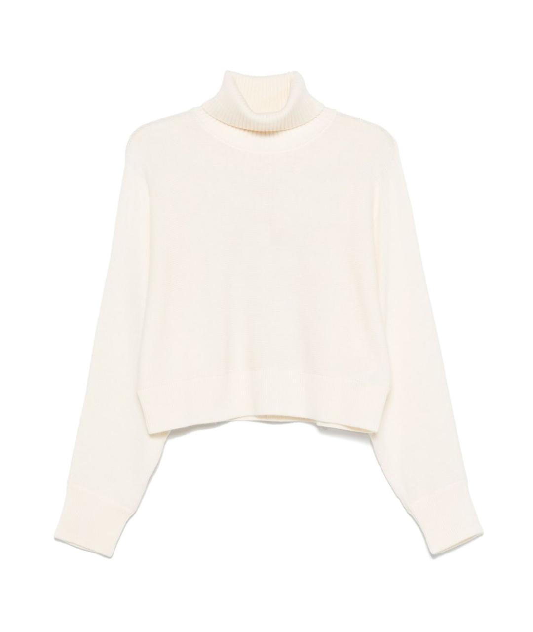 MICHAEL KORS Бежевый шерстяной джемпер / свитер, фото 1