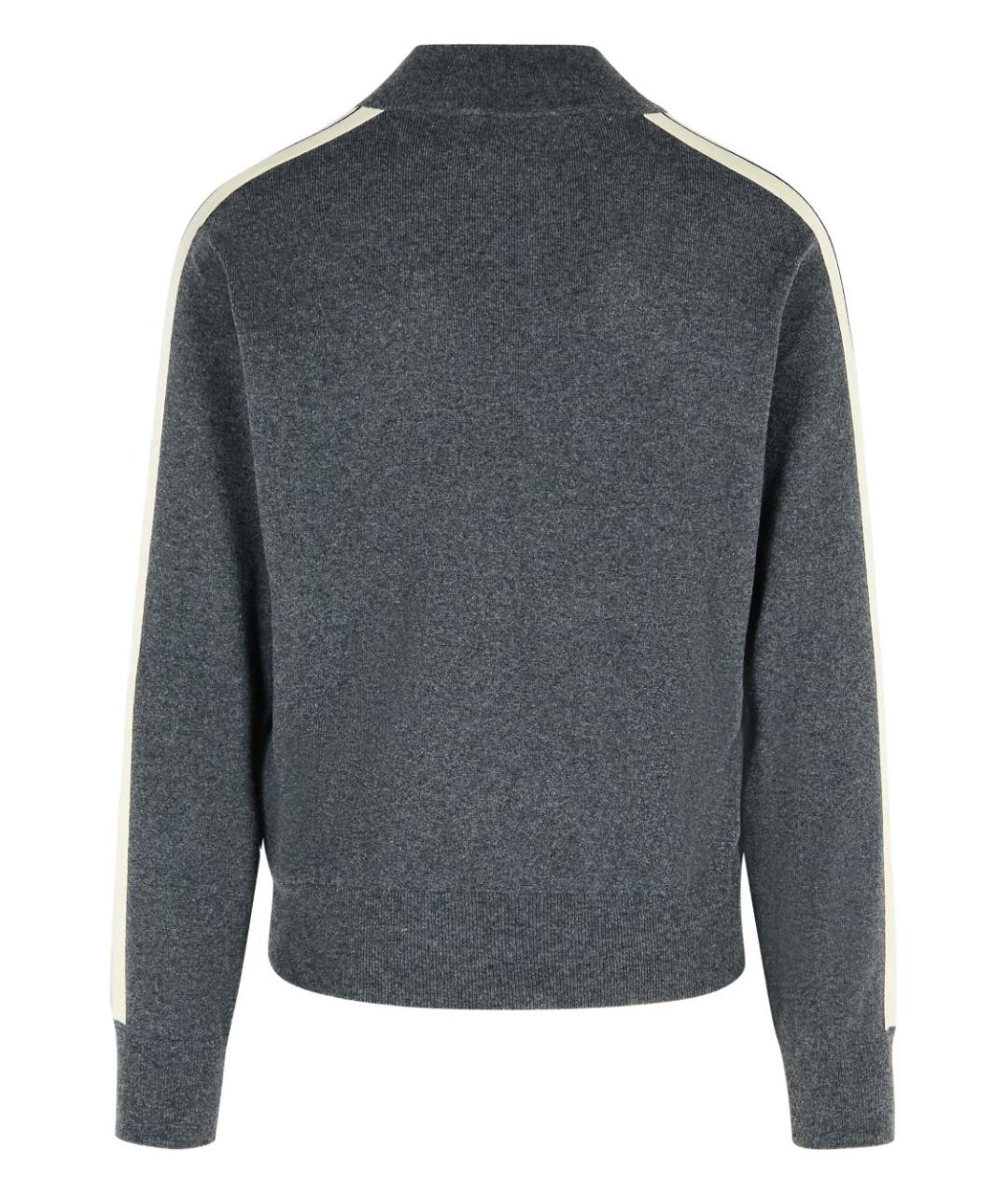 PALM ANGELS Серый шерстяной джемпер / свитер, фото 2