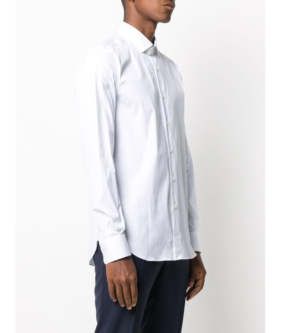 XACUS Белая хлопковая классическая рубашка, фото 4