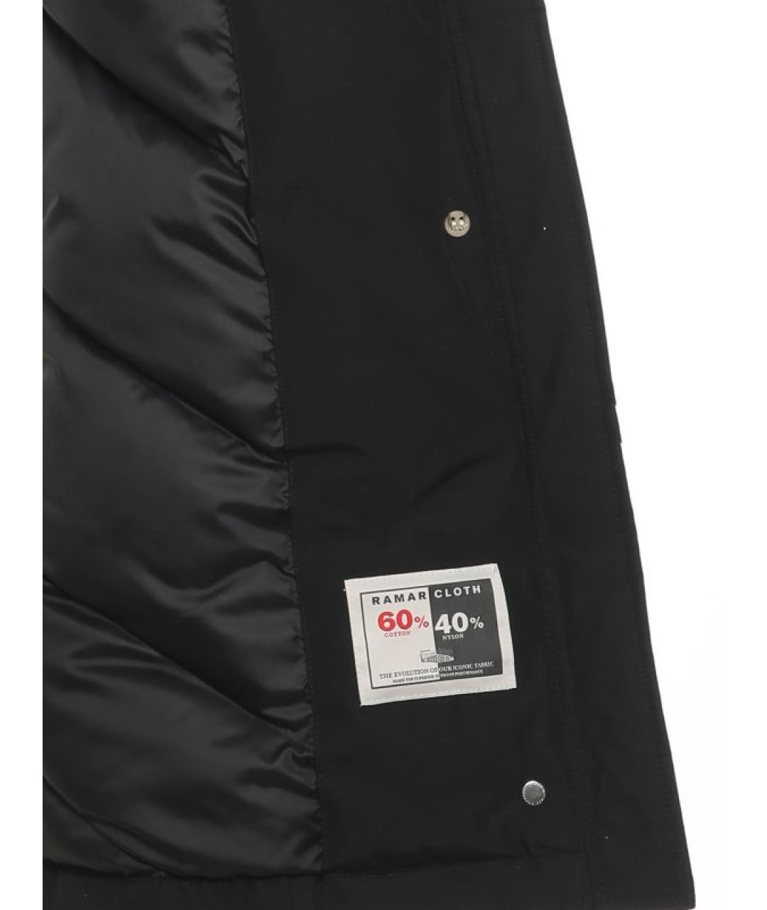 WOOLRICH Темно-синяя парка, фото 3