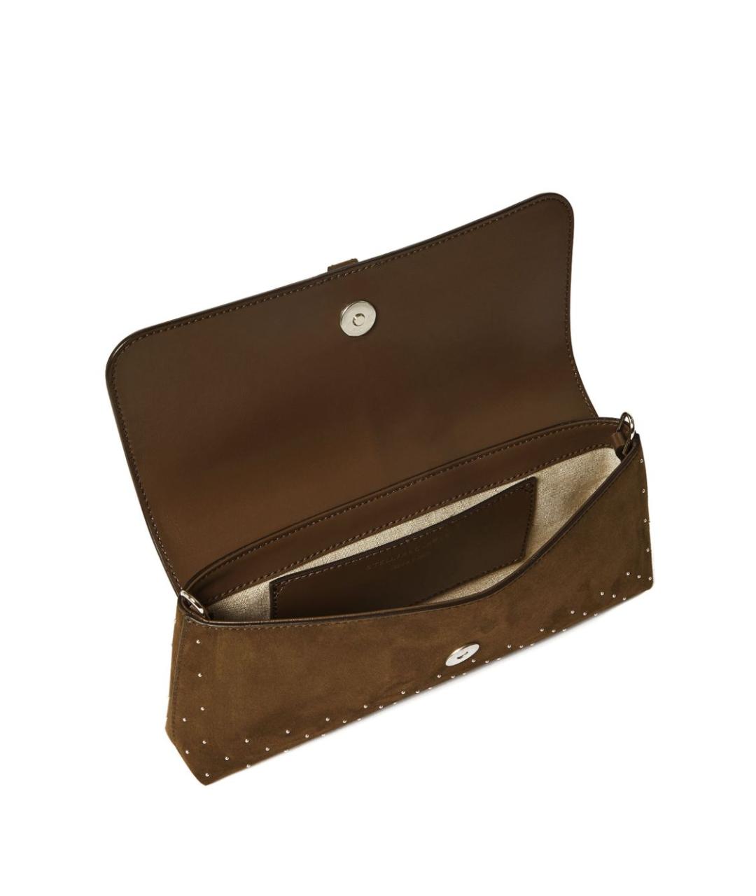 STELLA MCCARTNEY Коричневая сумка через плечо, фото 4