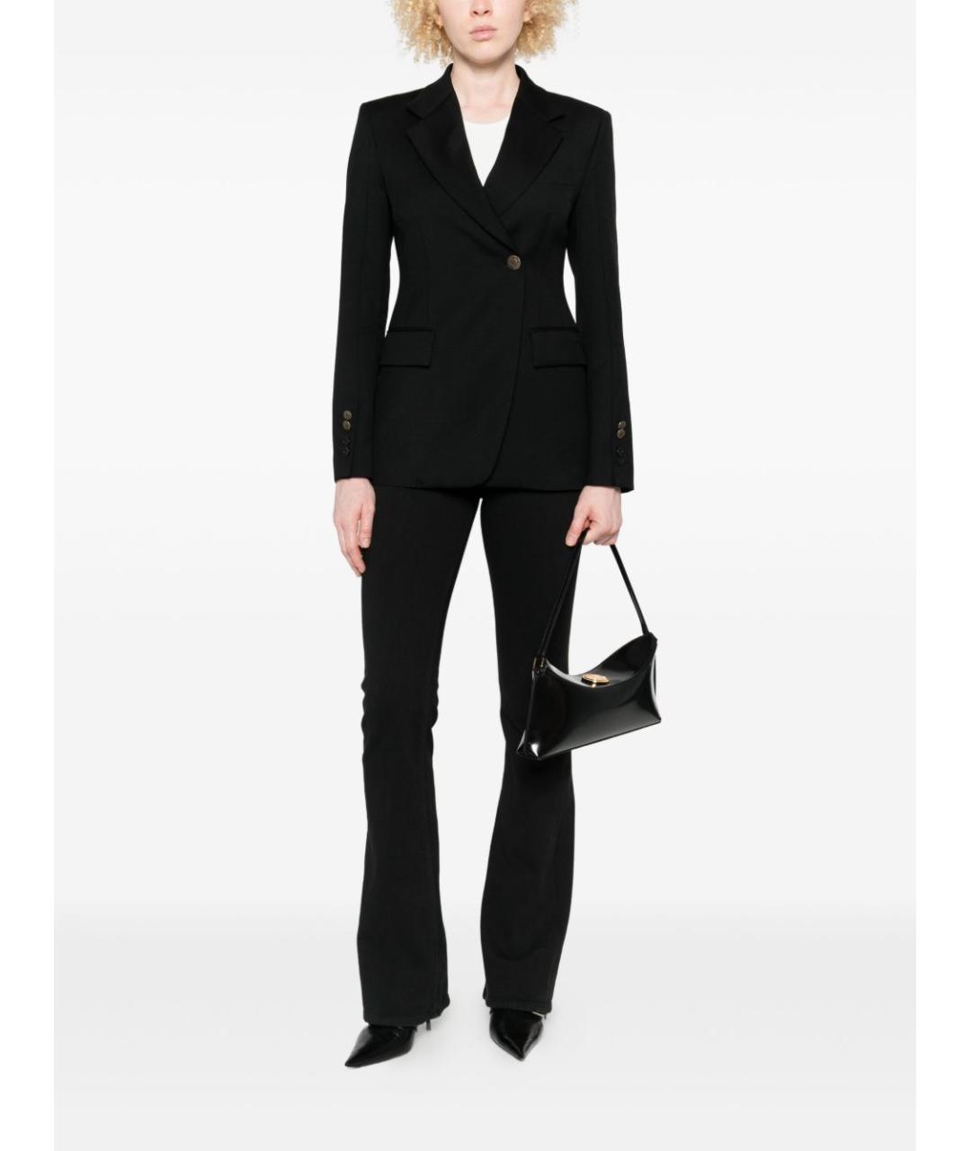 DONDUP Черные хлопковые прямые джинсы, фото 4