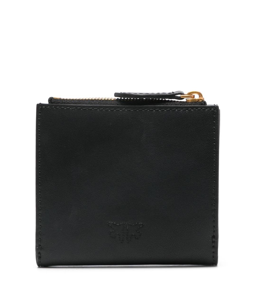 PINKO Черный кожаный кошелек, фото 3