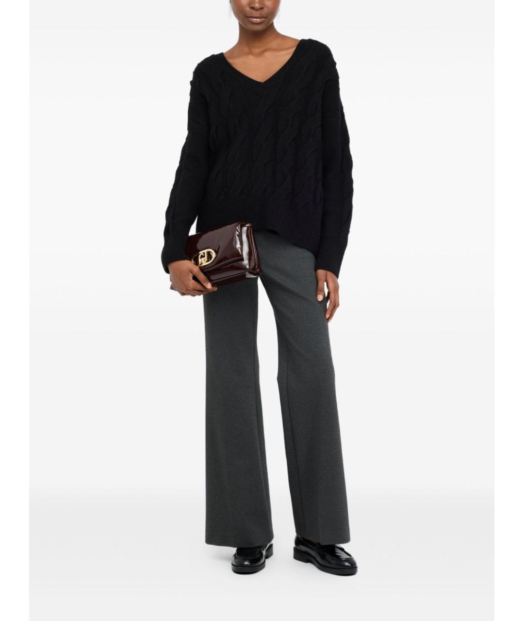 LIU JO Серые прямые брюки, фото 5