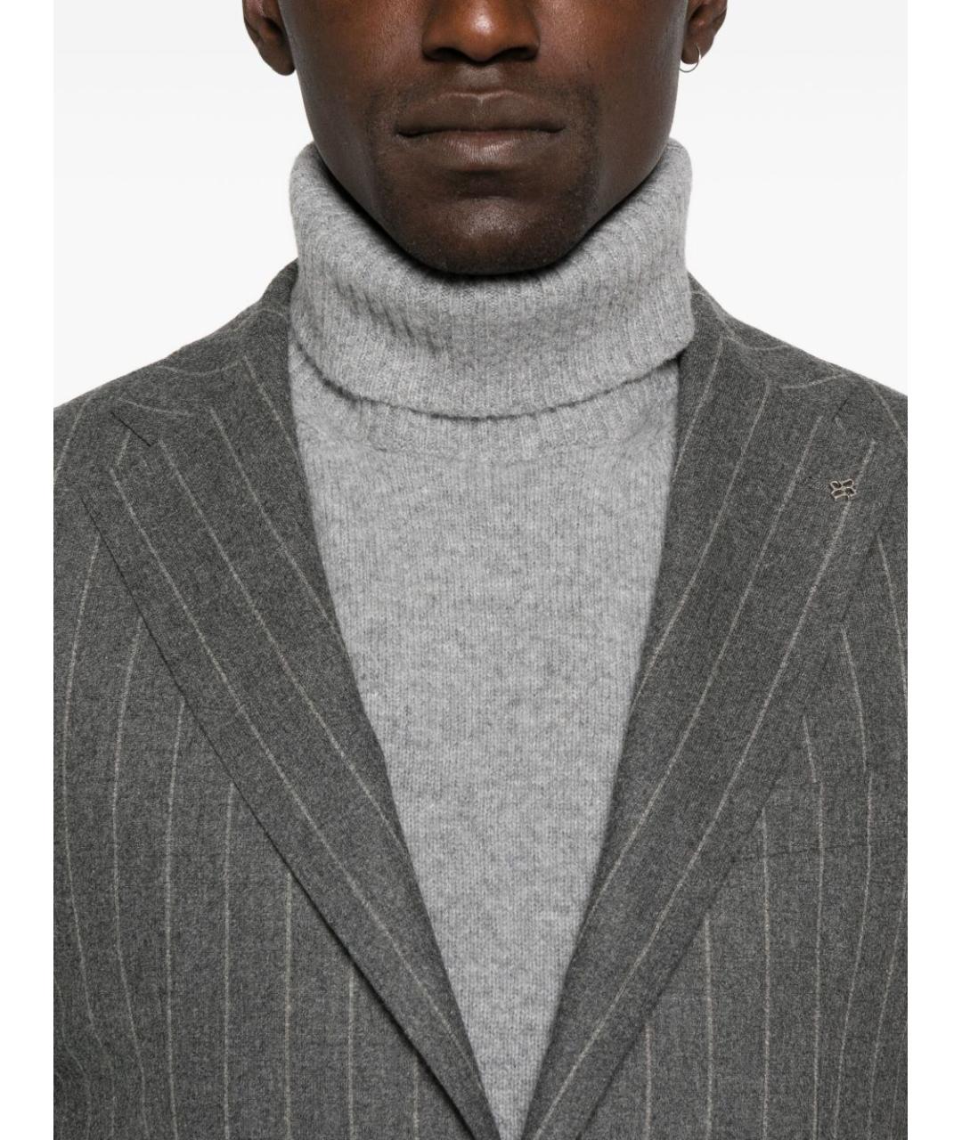 TAGLIATORE Серый классический костюм, фото 2