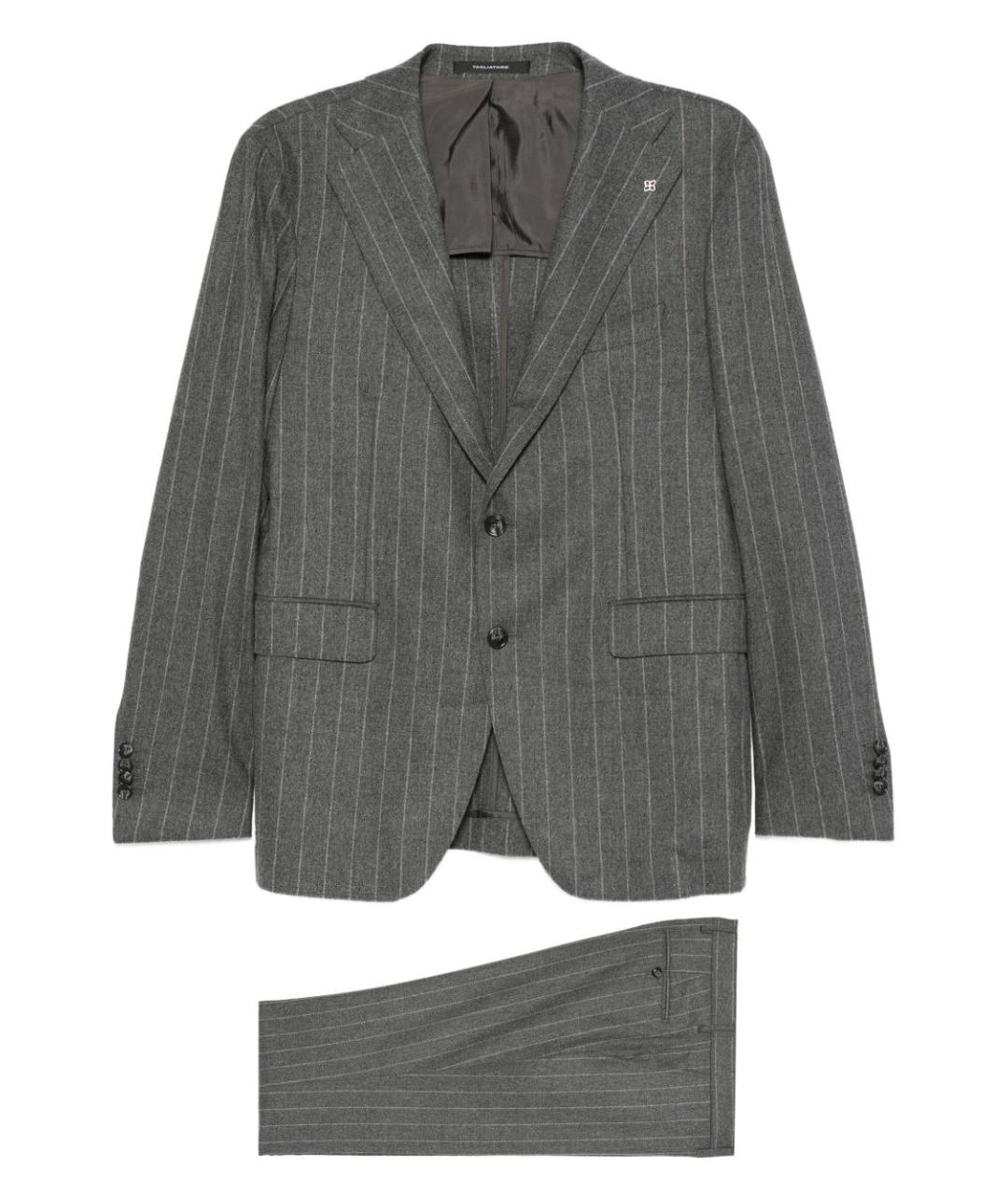 TAGLIATORE Серый классический костюм, фото 1