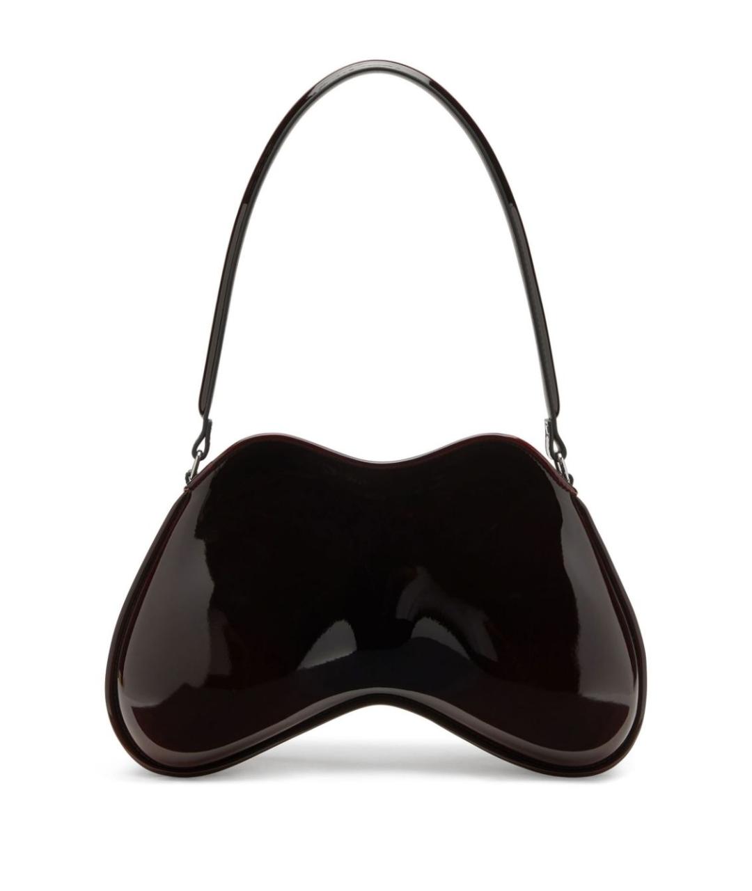 DIESEL Бордовая сумка через плечо из искусственной кожи, фото 3