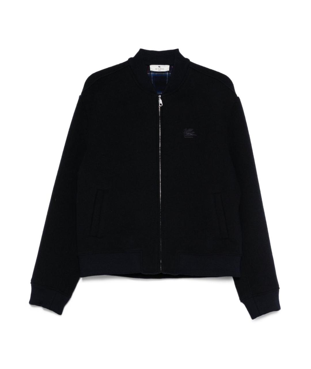 ETRO Темно-синяя шерстяная куртка, фото 1