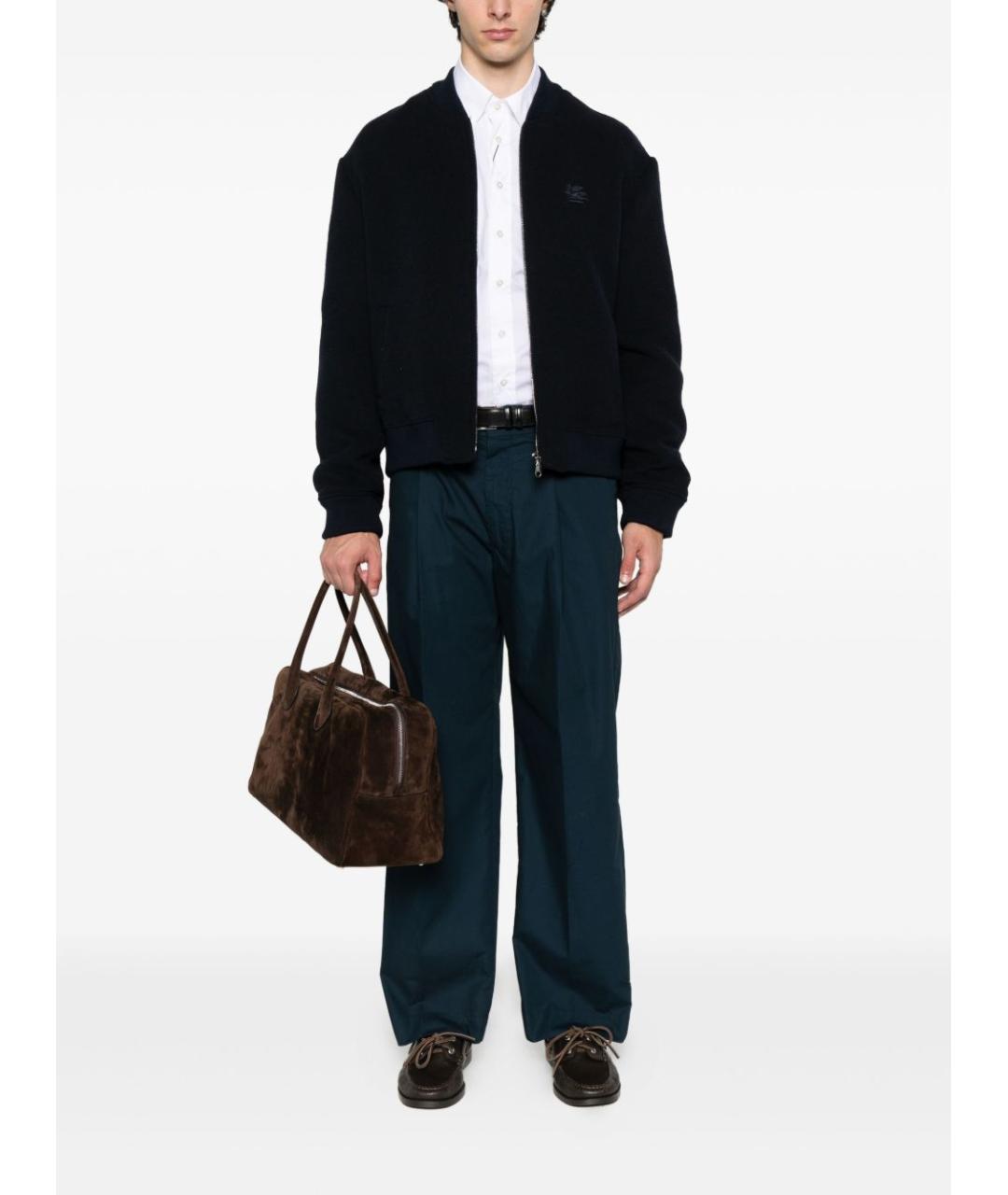 ETRO Темно-синяя шерстяная куртка, фото 3