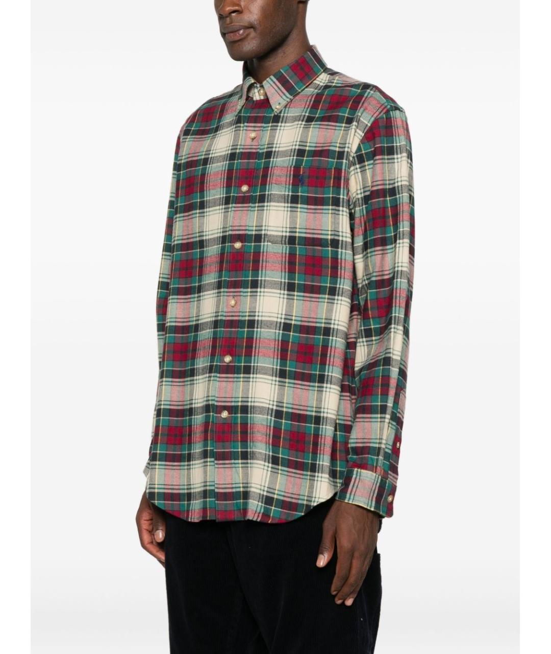 POLO RALPH LAUREN Мульти хлопковая классическая рубашка, фото 3