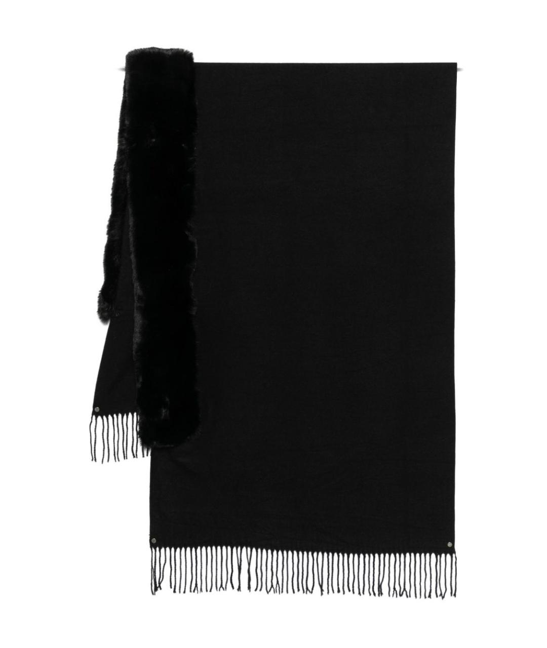 BLUGIRL Черный шарф, фото 1