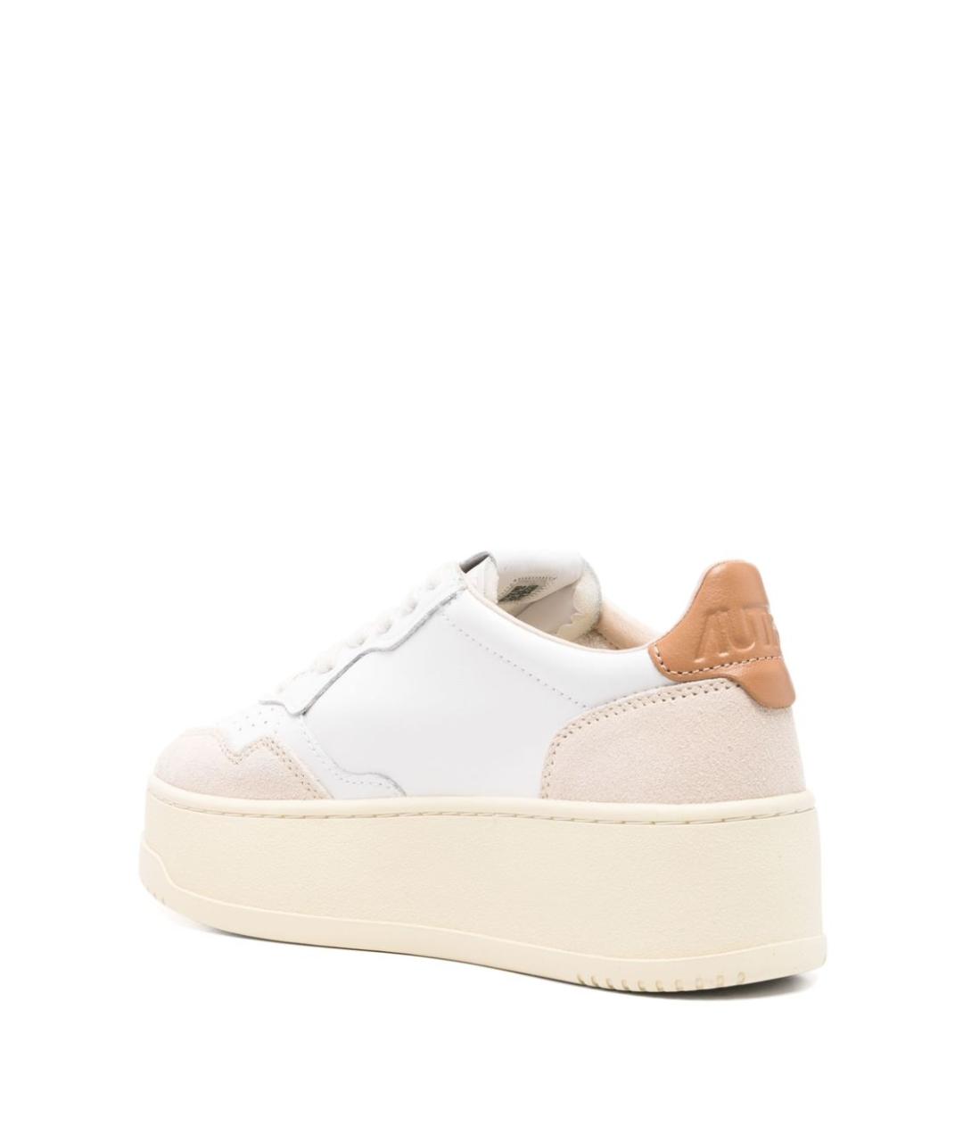 AUTRY Белые кожаные кеды, фото 4