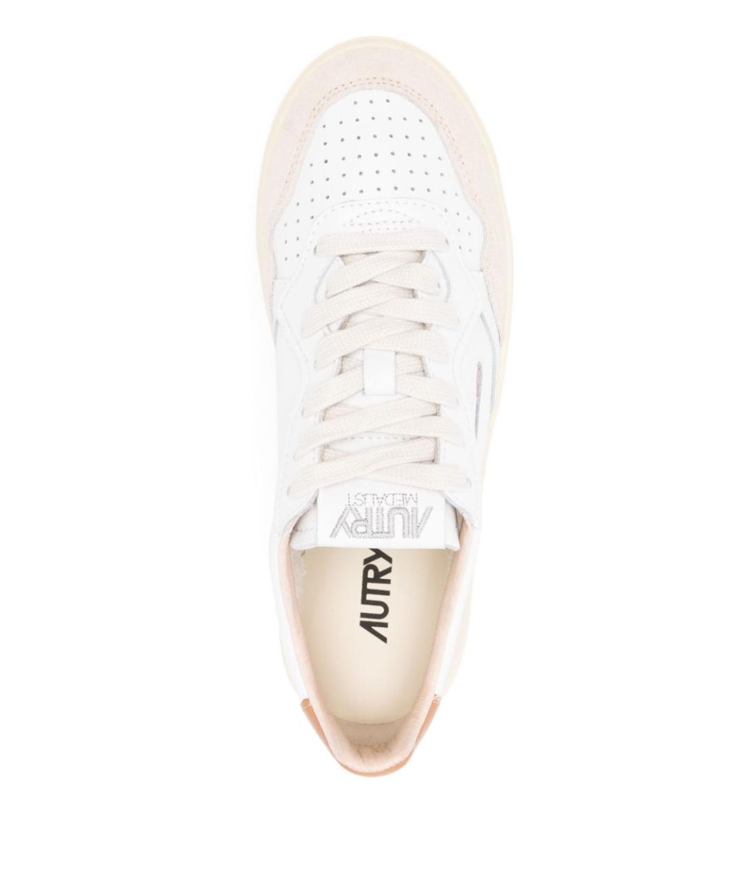 AUTRY Белые кожаные кеды, фото 2