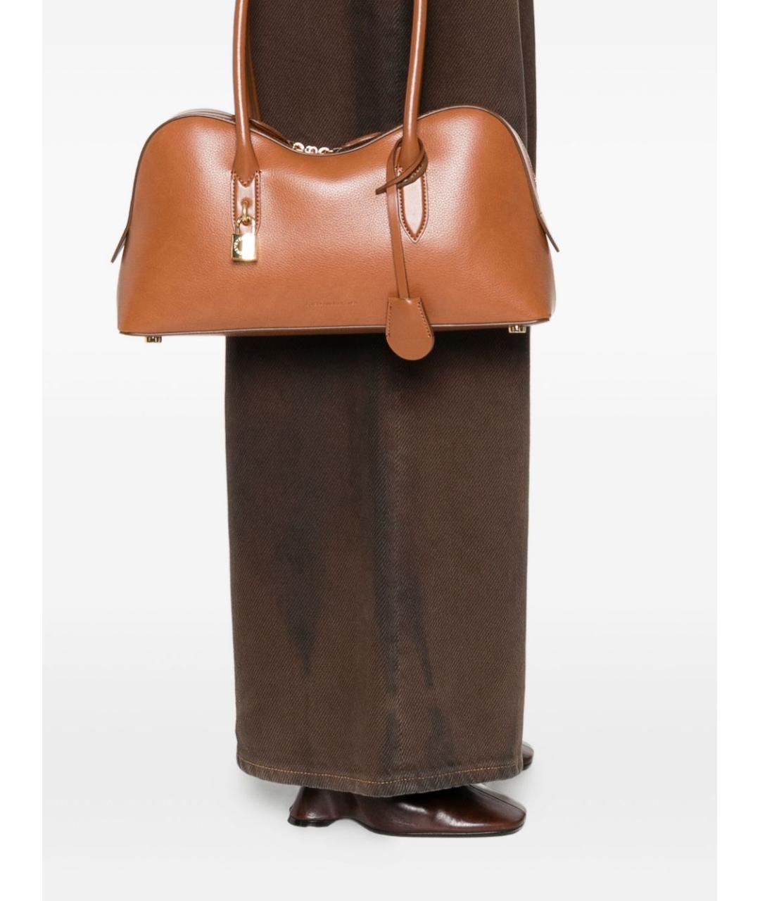 STELLA MCCARTNEY Коричневая сумка тоут из искусственной кожи, фото 5
