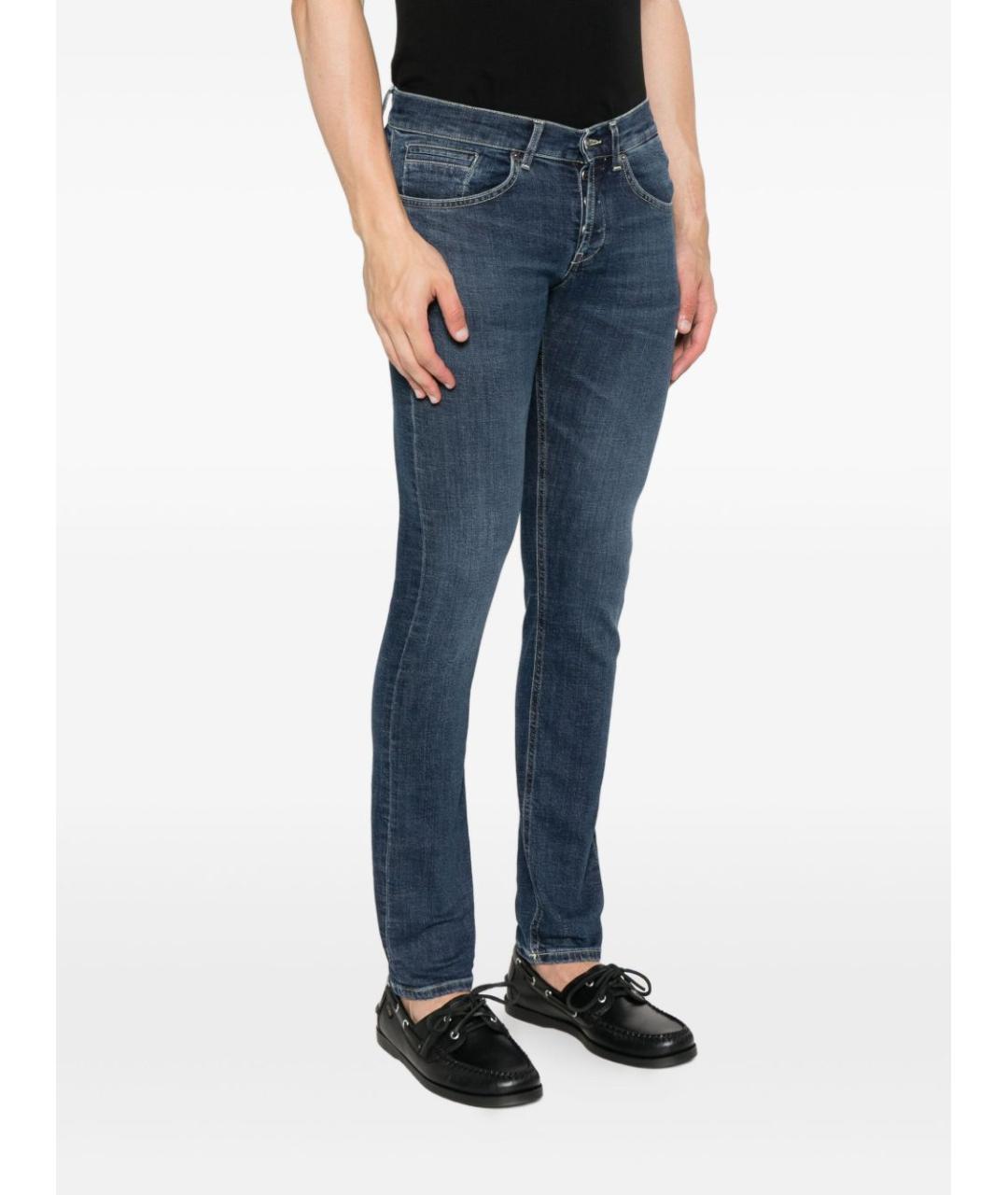 DONDUP Синие хлопковые джинсы скинни, фото 2