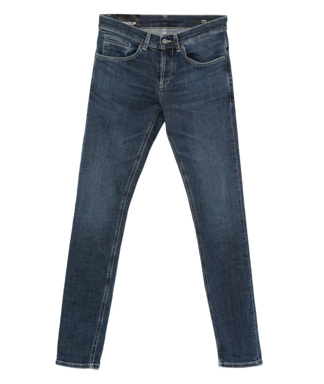 DONDUP Синие хлопковые джинсы скинни, фото 1