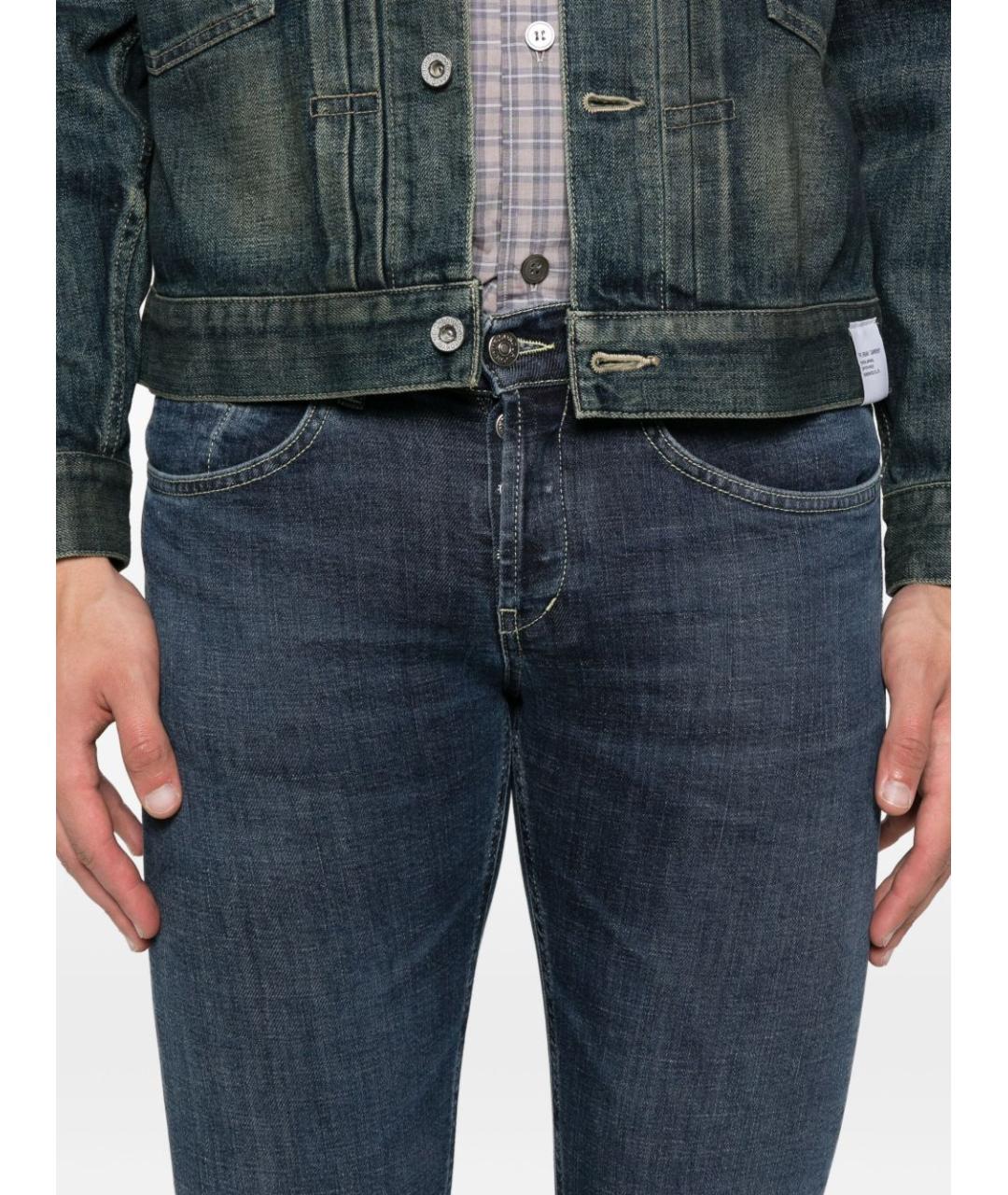 DONDUP Синие хлопковые джинсы скинни, фото 5