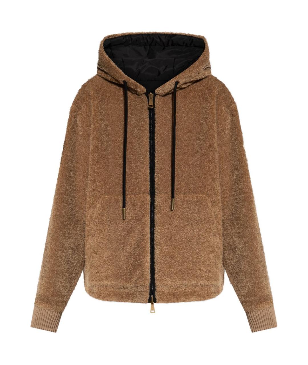 MONCLER Коричневая куртка, фото 1