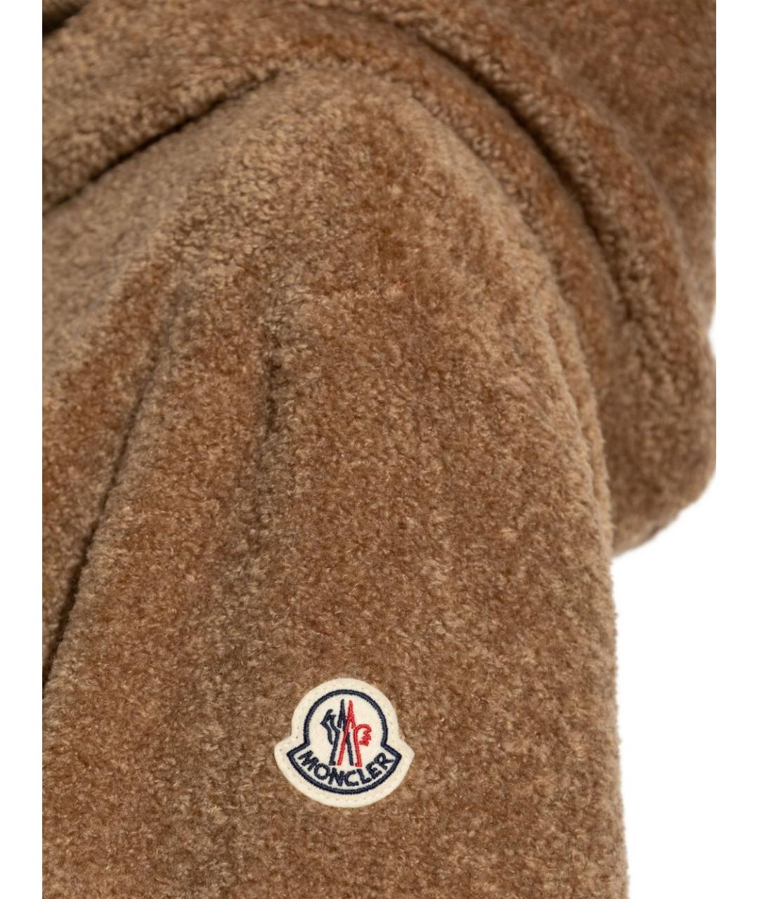 MONCLER Коричневая куртка, фото 3