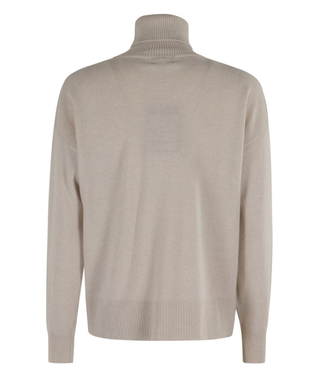 WOOLRICH Бежевый шерстяной джемпер / свитер, фото 2