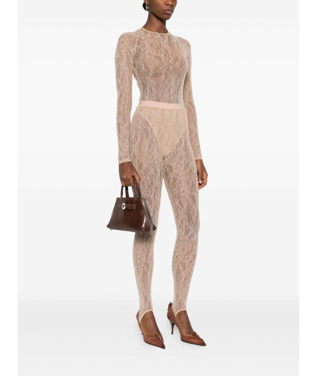 COPERNI Коричневая кожаная сумка с короткими ручками, фото 3