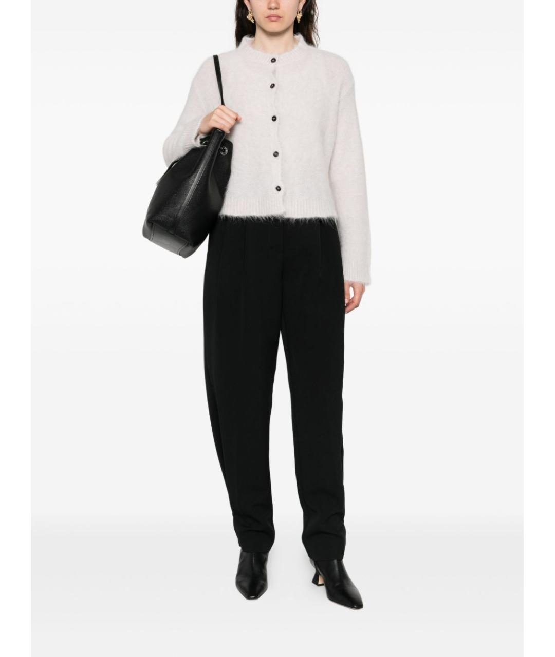 ANTONELLI FIRENZE Серый хлопковый кардиган, фото 2