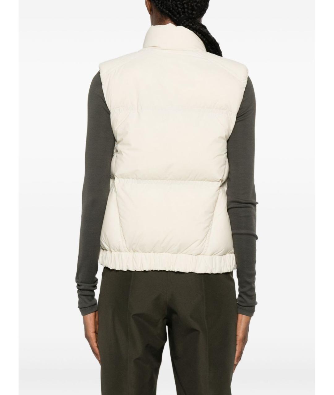 MONCLER GRENOBLE Бежевый полиамидовый жилет, фото 2