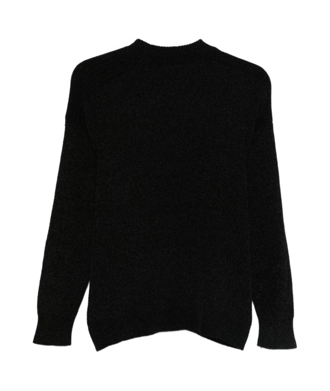DANIELE ALESSANDRINI Черный шерстяной джемпер / свитер, фото 3