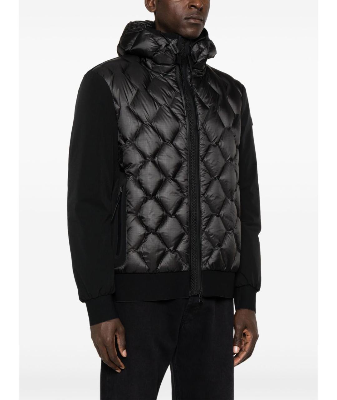 PEUTEREY Черная полиамидовая куртка, фото 3