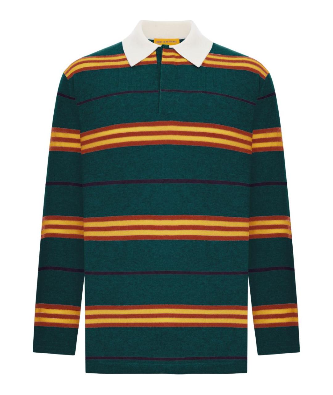 GUEST IN RESIDENCE Зеленые поло с длинным рукавом, фото 1