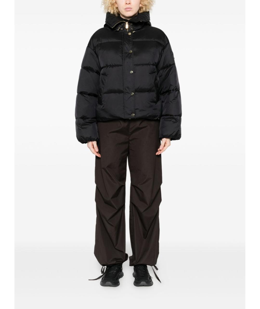 PINKO Черная полиамидовая куртка, фото 3