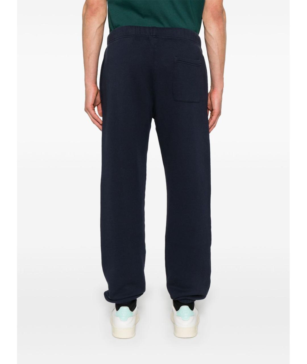 AUTRY Синие хлопковые повседневные брюки, фото 3